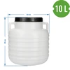 Barril Encurtido - blanco, asas, 10 L - 8 