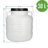 Barril Encurtido - blanco, asas, 30 L - 8 
