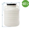Barril Encurtido - blanco, asas, 60 L - 8 