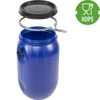 Barril para col, pepinos 80L, azul con aro - 2 