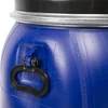 Barril para col, pepinos 80L, azul con aro - 6 