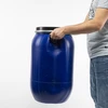 Barril para col, pepinos 80L, azul con aro - 13 