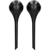 Bolas de riego NEGRAS 2 uds. ['bolas de riego', ' dispensador de riego para flores', ' para regar flores', ' humidificadores para flores', ' riego de flores', ' riego de plantas', ' regadores para macetas', ' para regar flores', ' para flores en maceta', ' sistema de riego', ' bola de riego', ' dispensador de agua para macetas', ' bolas para plantas', ' dispensador para plantas', ' riego de plantas', ' bola de riego', ' bolas de riego negras', ' diseño tipo loft']