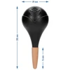 Bolas de riego NEGRAS con cerámica 1ud. PAQUETE. - 7 