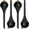 Bolas de riego NEGRAS con tapón 4 piezas - 6 