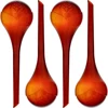 Bolas de riego TRANSPARENTES ÁMBAR 4uds. - 5 