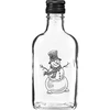 Botella tipo petaca 200 ml con tapón de rosca, estampado «Muñeco de Nieve», 1 ud. ['botella', ' botellas tipo petaca', ' botella con estampado', ' botella para Navidad', ' botella navideña', ' botella para licores caseros', ' botella para aguardiente casero', ' botella para alcohol', ' botella 200 ml', ' botella 200 ml con tapón de rosca', ' petaca', ' minibotella', ' pack de Navidad', ' botella para dejar bajo el árbol', ' bebidas para Navidad', ' botella decorativa pequeña', ' Feliz Navidad', ' regalo navideño']
