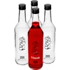 Botella 500ml con tapa, impresa. Licor de cereza 4 unidades  - 1 