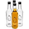 Botella 500ml con tapa, impresión. Licor de membrillo 4 unidades  - 1 