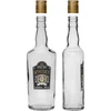 Botella 500ml con tapa, impresión Whisky 4 unidades - 4 
