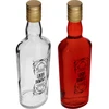 Botella 500ml con tapón, impr. Licor 4uds - 7 