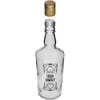 Botella 500ml con tapón, impr. Licor 4uds - 4 