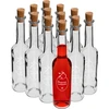 Botella de 350ml con corcho. impresión Licor Casero - 5 
