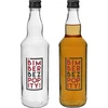 Botella de 500ml con tapa, impr. BimberBezPopity 4uds - 6 