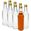 Botella de 500ml para vodka recta con tapas - 8 unidades. - 2 