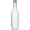 Botella de 500ml para vodka recta con tapas - 8 unidades. - 4 