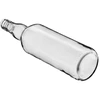 Botella de 700 ml para vodka con tapa - 4 unidades - 5 