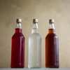 Botella de 700 ml para vodka con tapa - 4 unidades - 7 