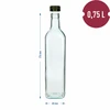 Botella de vidrio Marasca 750ml - 4 