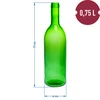 Botella de vino 750ml + corcho y cápsula - 12 uds. - 6 