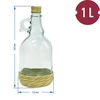Botella Gallone 1L con malla, con tapa - 3 