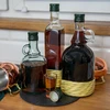 Botella Gallone 1L con malla, con tapa - 6 
