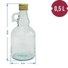 Botella Gallone 500ml sin trenzado, con tapa - 2 