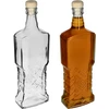 Botella Kredensowa 700ml con corcho - 4 