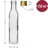 Botella Maraska 250ml con tapa 6 uds. - 7 