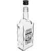 Botella Monástica 0,5 L con tapa negra e impresión Aguardiente - 4 