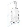 Botella Monástica 500ml con tapa, blanca - 6 uds. - 4 