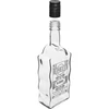 Botella Monástica 500ml, con tapa, impresión Aguardiente - 3 
