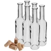 Botella para licor 350ml 6uds.+ 6 corchos - 3 