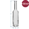 Botella para licor 350ml 6uds.+ 6 corchos - 6 