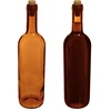 Botella para vino 750ml marrón - paquete de 8 unidades - 5 