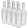 Butelka Biała na wino 0,75 L - zgrzewka 8 szt. - 2 butelka 750ml, butelka na wino, butelka biała, butelki do wina, butelki po winie, szklana butelka , butelka z korkiem, butelki z korkiem, butelki 0,7