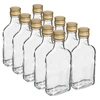 Butelka na nalewki piersiówka z zakr 200 ml 10 szt - 6 butelki, piersiówki, nalewki, butelki na nalewki, buteleczki, domowe trunki, domowe nalewki, piersiówka z zakrętką, butelka z zakrętką, buteleczka z zakrętką