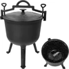 Caldero esmaltado, 10l, de hierro fundido  - 1 