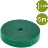 Cinta de jardín con velcro, verde, 15 mm x 5 m - 2 