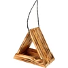 Comedero para pájaros de madera Triángulo - 5 
