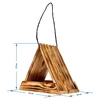 Comedero para pájaros de madera Triángulo - 8 