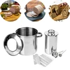 Conjunto con chaqueta de agua-embutidora 1,5kg + olla - 7 