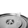 Contenedor de acero inoxidable 161L con tapa - 4 