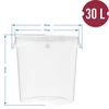 Contenedor de fermentación 30 L con tapa - 12 