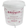 Contenedor de fermentación blanco 30L impresión GB grifo 2 tubos - 10 