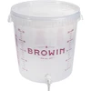 Contenedor de fermentación de 30L con tapa y grifo - 9 