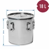 << Contenedor para ferm. y destilación - acero inox. 18l - 13 