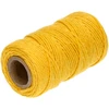 Cordón de algodón amarillo 2 mm/55 m/100 g - 2 