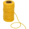 Cordón de algodón amarillo 2 mm/55 m/100 g - 3 