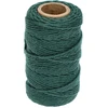 Cordón de algodón verde 2 mm/55 m/100 g  - 1 